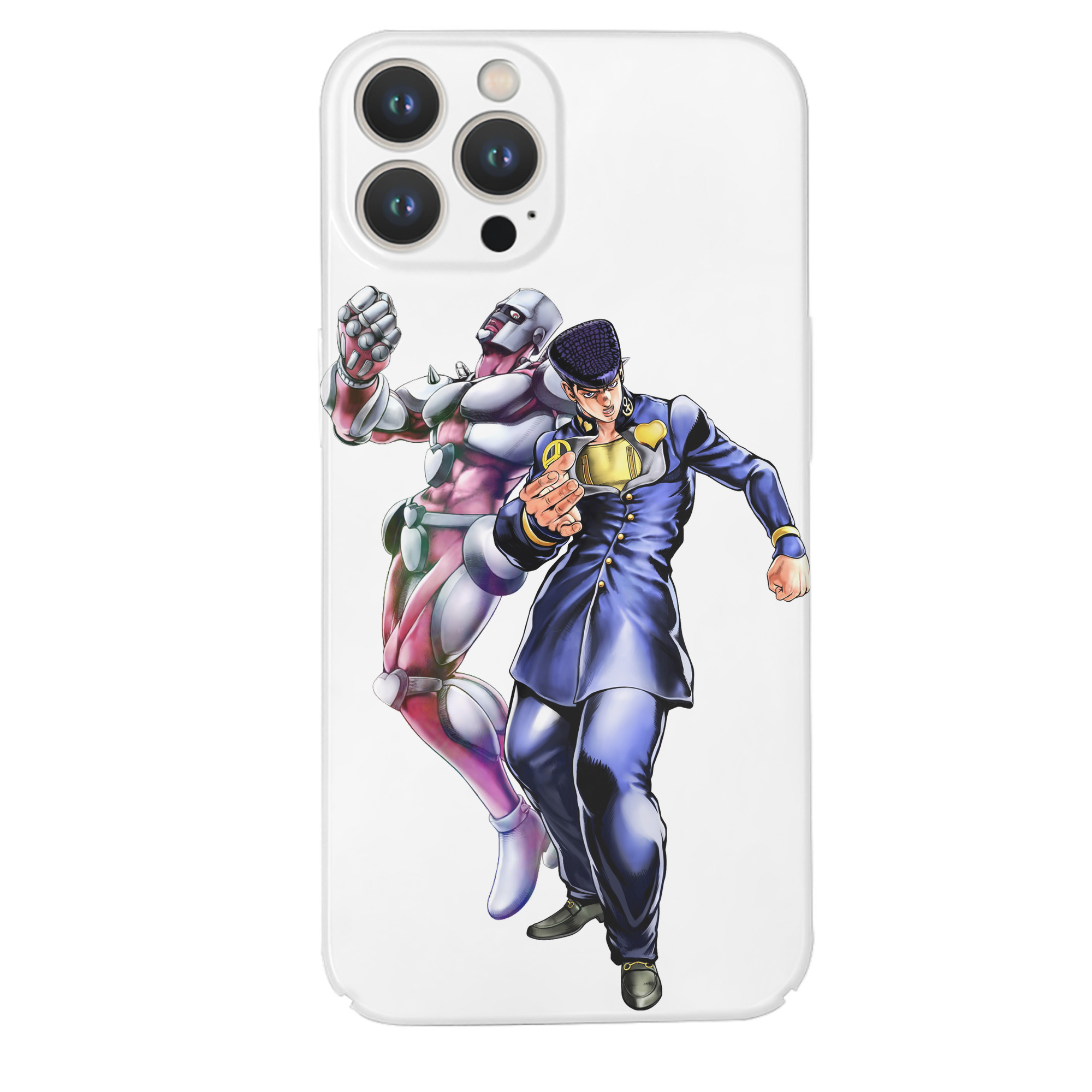 （画像用） ジョジョの奇妙な冒険 ひがしかた じょうすけ JoJo's Bizarre Adventure Higashikata Josuke 【iPhone 14シリーズ対応】ハードケース
